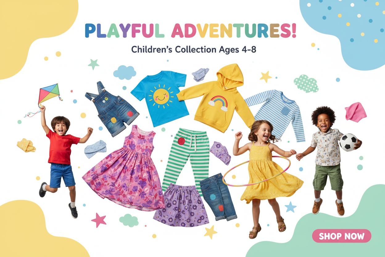 Ages 4-8 - Kids Clothing & Apparel